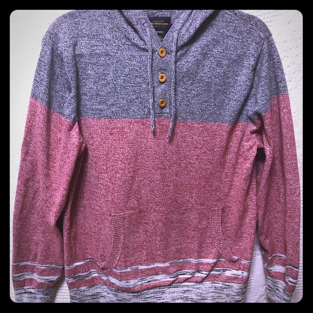 ⭐️4/$25 CPO Provisions Men’s Hooded Sweater